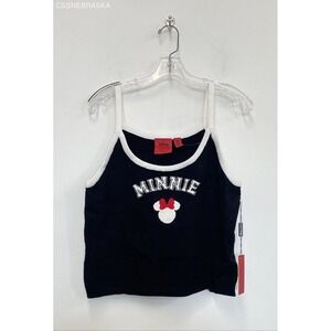 Forever 21 Black Disney Mickey‎ & Co Minnie Mouse Knitted Sweater Top - Size 2X